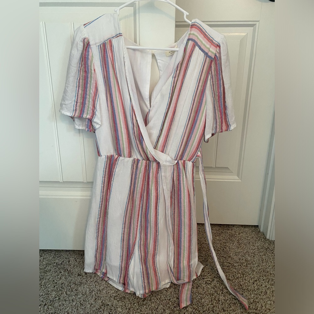 Cutie White Romper